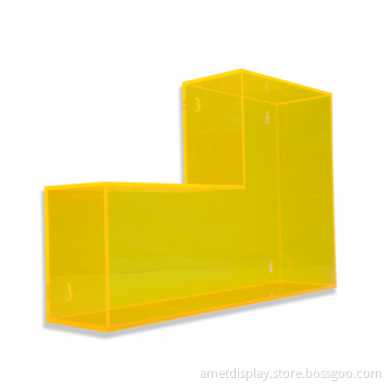 AMET Combined Display Customized Clear Acrylic Bracket for Acrylic Product Display stand